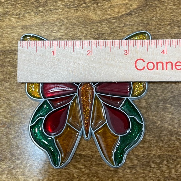 Parrot, butterfly & hummingbird suncatcher - Picture 10 of 11